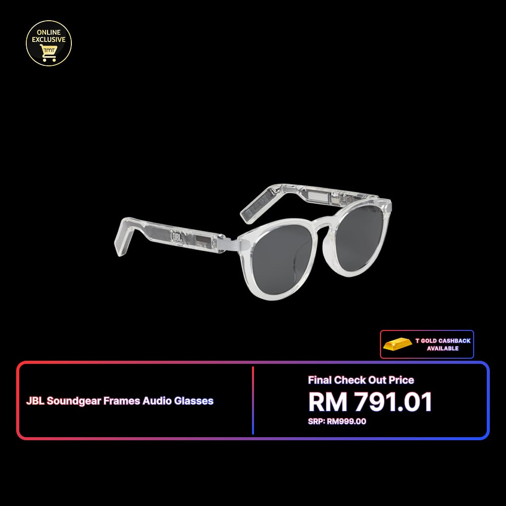 JBL Soundgear Frames Audio Glasses