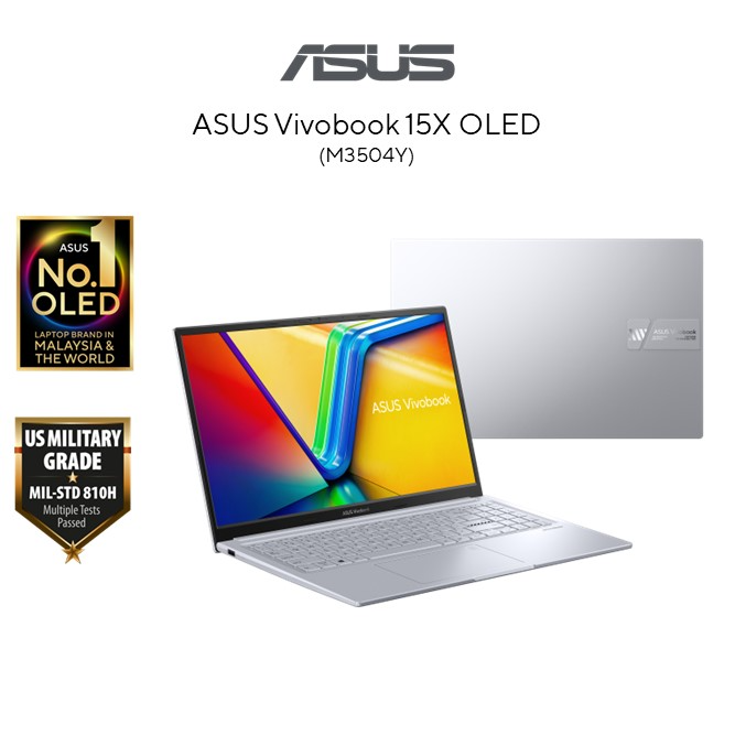 ASUS Vivobook 15X OLED M3504Y-AMA330WS/AMA331WS Laptop | AMD Ryzen 7-7730U