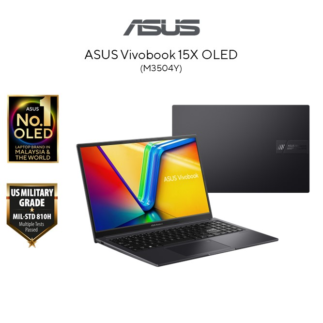 ASUS Vivobook 15X OLED M3504Y-AMA330WS/AMA331WS Laptop | AMD Ryzen 7-7730U