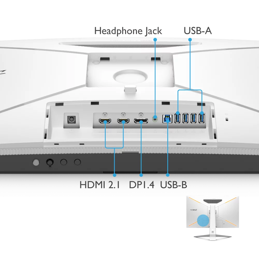 BenQ Mobiuz EX2710U 27" Gaming Monitor | 3840 x 2160