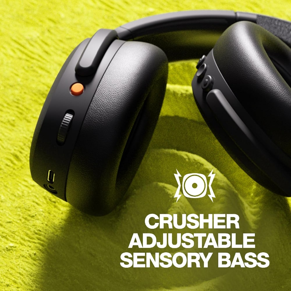 (Hot Deals) Skullcandy Crusher ANC 2 Evo Sensory Bass Headphones - Black [Open Seal]
