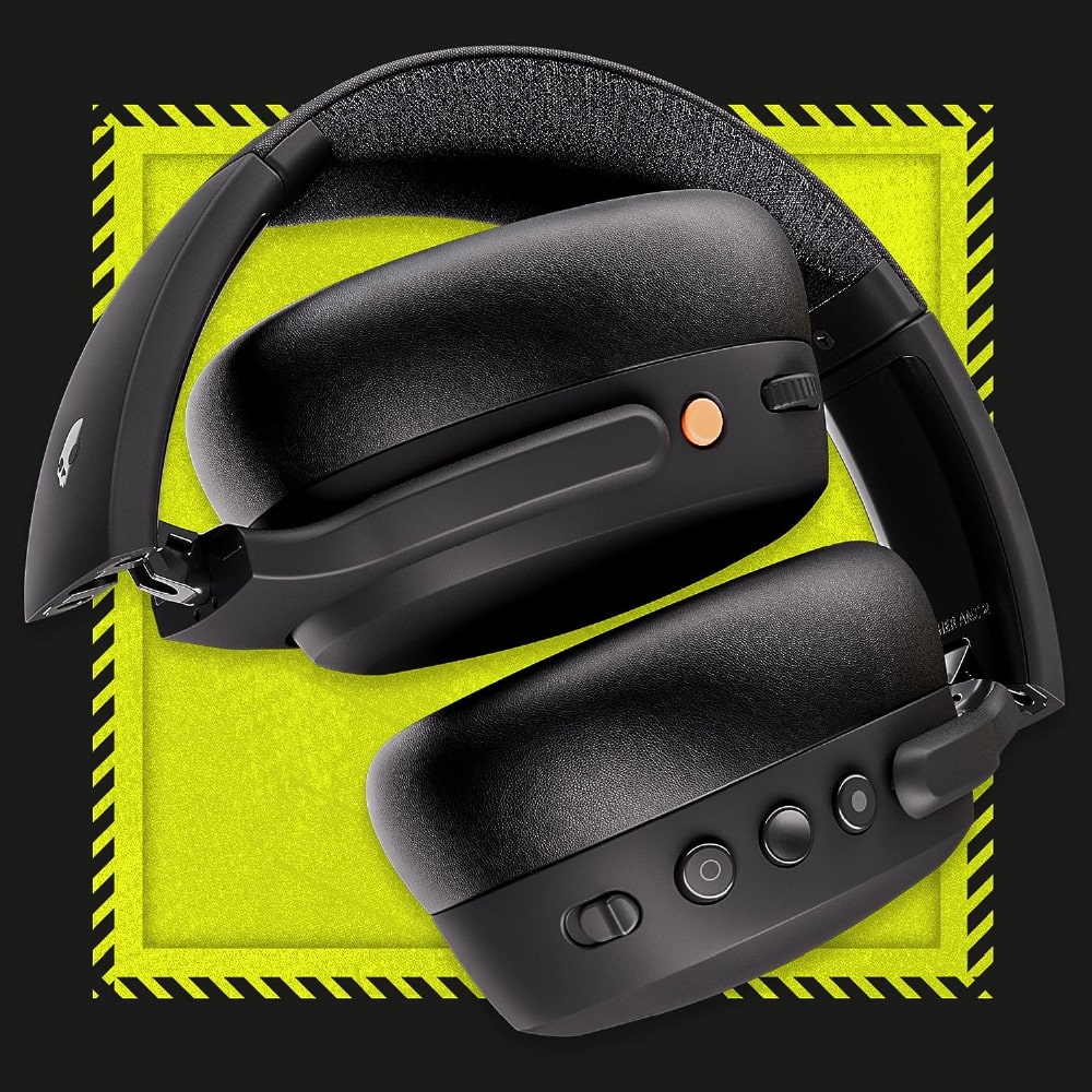 (Hot Deals) Skullcandy Crusher ANC 2 Evo Sensory Bass Headphones - Black [Open Seal]