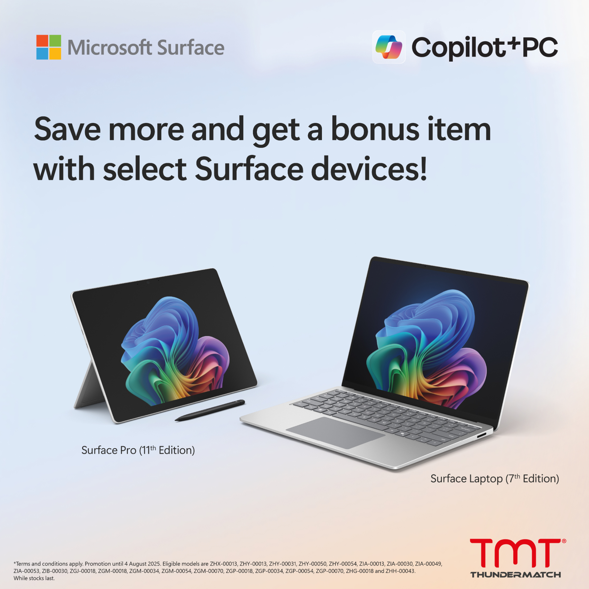 Microsoft Surface Pro 11 | Copilot+ PC | 13" OLED/LCD Touchscreen | Snapdragon X Elite/Plus | 16GB Memory | 256GB/512GB/1TB SSD | Device Only | (Latest Model, 11th Edition) | Platinum/Black/Sapphire/Dune