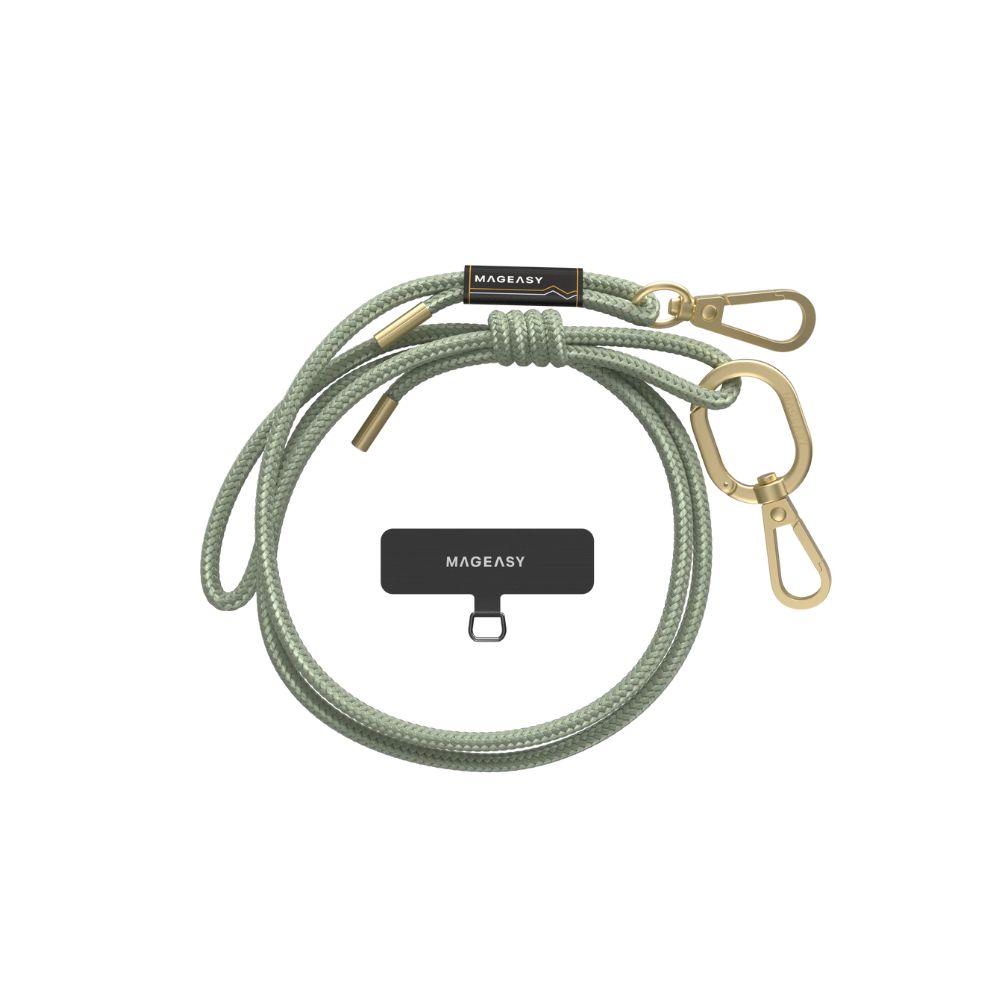 Mageasy 6mm Phone Rope Strap + Strap Card