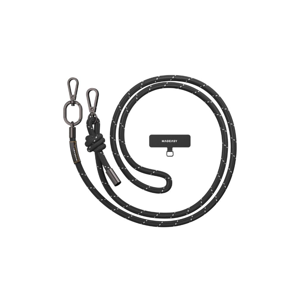 Mageasy 8.3mm Phone Rope Strap + Strap Card