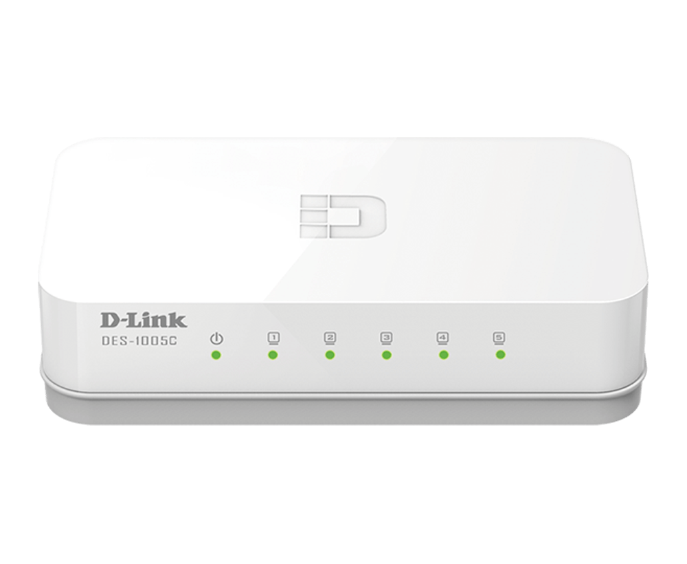 D-Link DES-1005C Unmanaged Eternet Switch (3 Years Warranty)