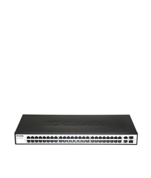 D-Link DES-1050G Unmanaged Switch - 48 Ports Normal +2 Ports Gigabit/10 to 100Mbps (3 Years Warranty)