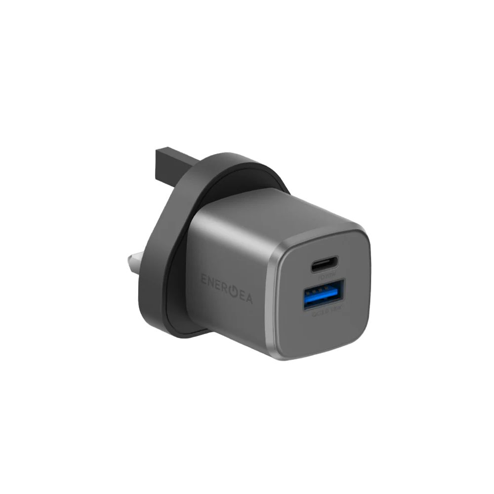 Energea AmpCharge Compact Wall Charger (UK) GaN 20
