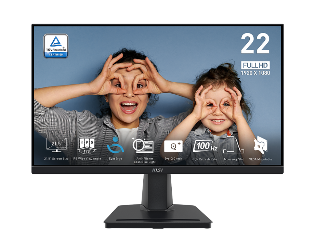 MSI PRO MP225 / MP225V 21.5" Monitor | 1920 x 1080