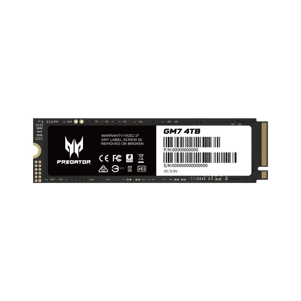 Acer Predator GM7 M.2 2280 PCIe NVMe Gen4 SSD