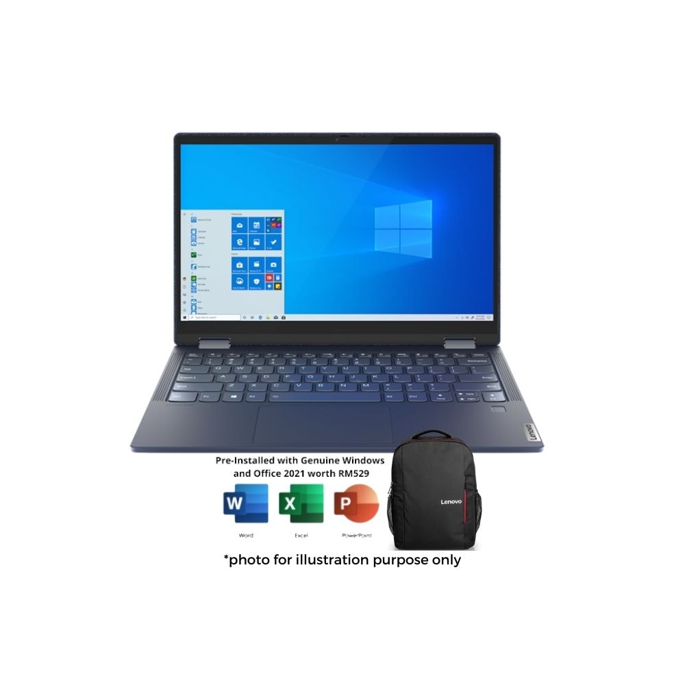 Lenovo Yoga 6 13ALC6 82ND00E8MJ Laptop | AMD Ryzen 5 5500U | 8GB RAM 512GB SSD | 13