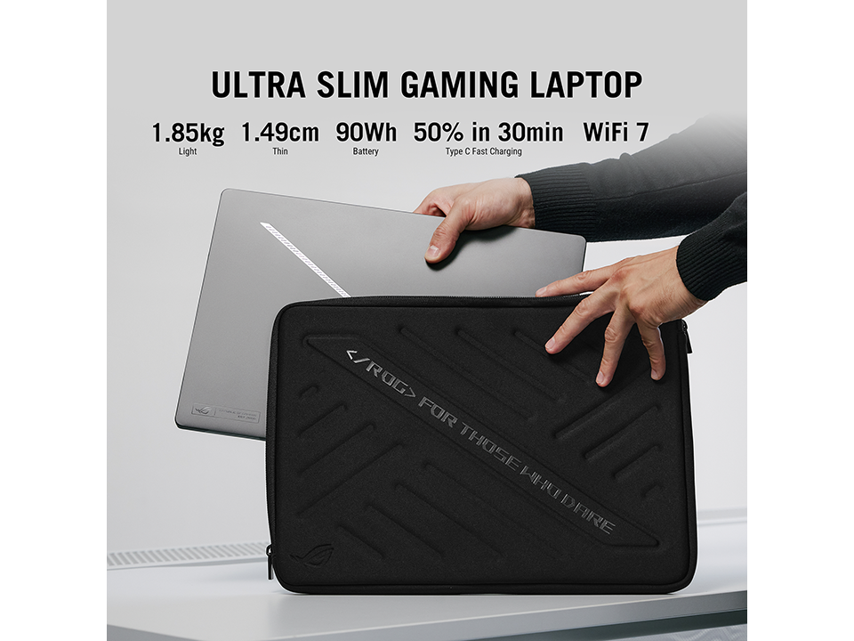 Asus ROG Zephyrus G16 GA605W-VQR035W / GA605W-VQR037W Gaming Laptop | AMD Ryzen AI 9 HX 370 | NVD RTX4060