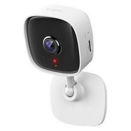 TP-LINK Tapo C100 Mini Smart Security IP Camera Indoor CCTV Works w Alexa & Google Home 1080P(2 Years Warranty)