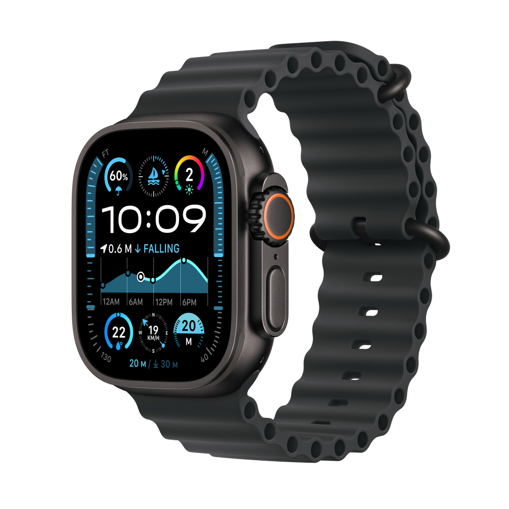 Apple Watch Ultra 2 Titanium Case with Ocean Band (GPS + Cellular)