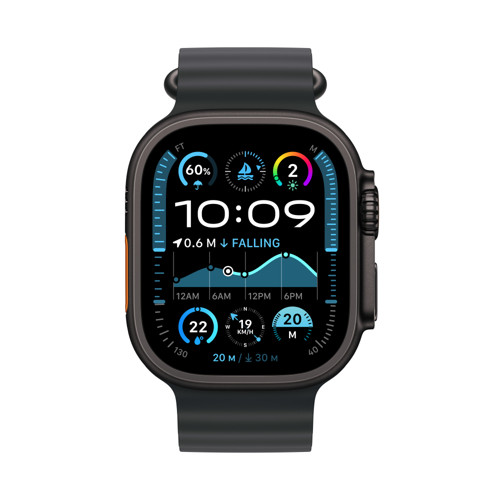 Apple Watch Ultra 2 Titanium Case with Ocean Band (GPS + Cellular)