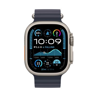 Apple Watch Ultra 2 Titanium Case with Ocean Band (GPS + Cellular)