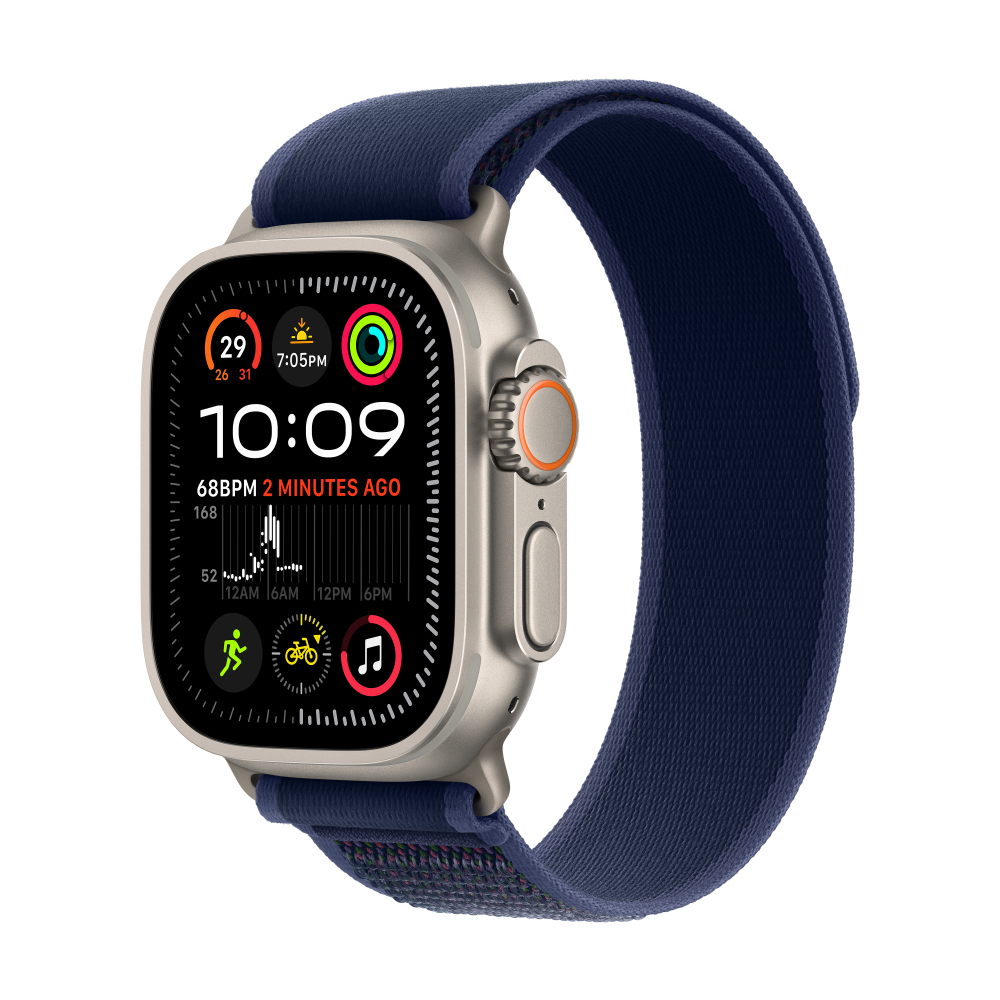 Apple Watch Ultra 2 Titanium Case with Trail Loop (GPS + Cellular)