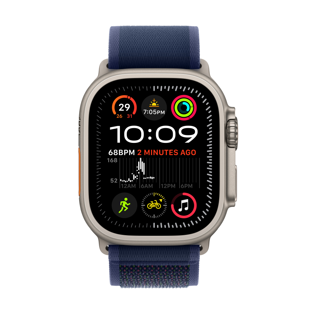 Apple Watch Ultra 2 Titanium Case with Trail Loop (GPS + Cellular)