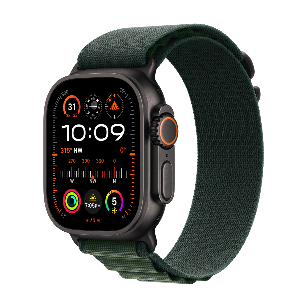 Apple Watch Ultra 2 Titanium Case with Alpine Loop (GPS + Cellular)