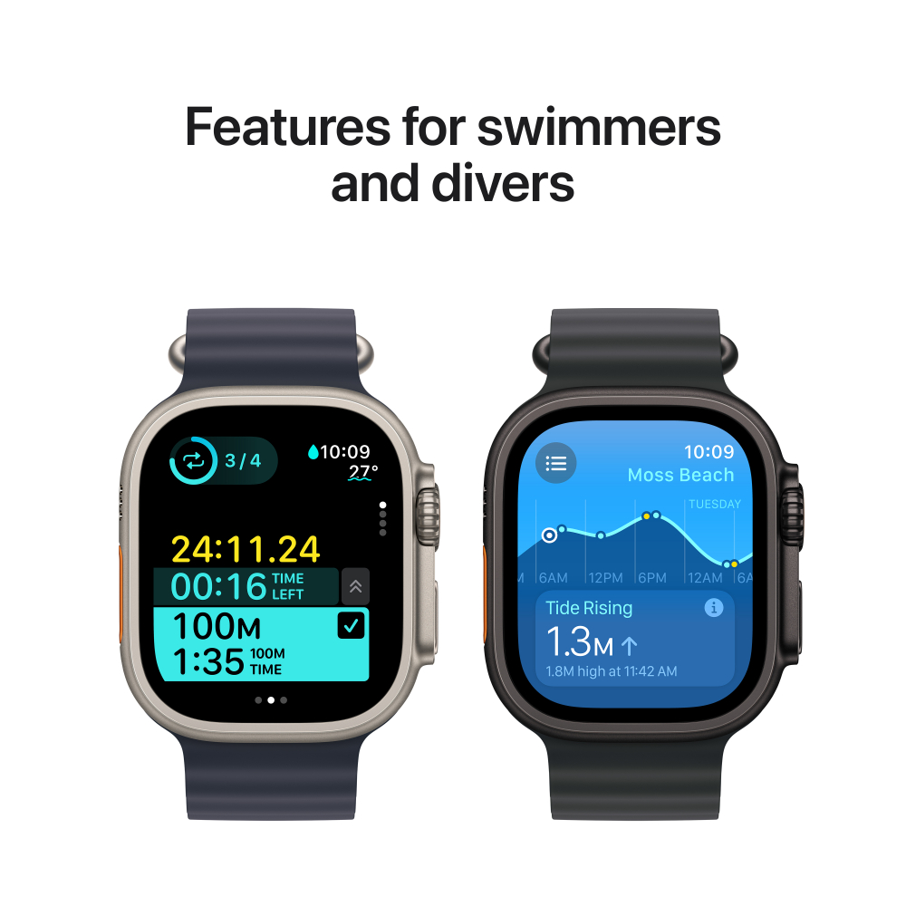 Apple Watch Ultra 2 Titanium Case with Alpine Loop (GPS + Cellular)