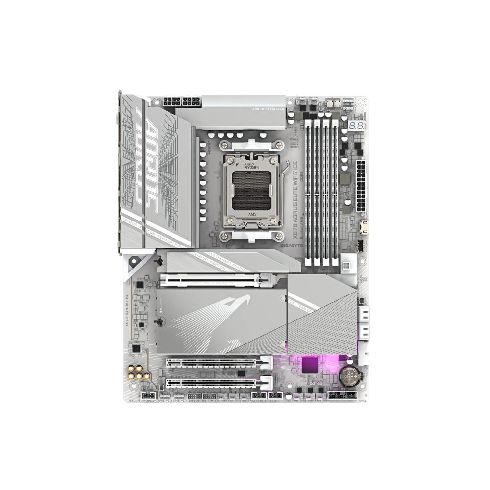 Gigabyte X870 AORUS Elite WIFI7 ICE ATX Motherboard