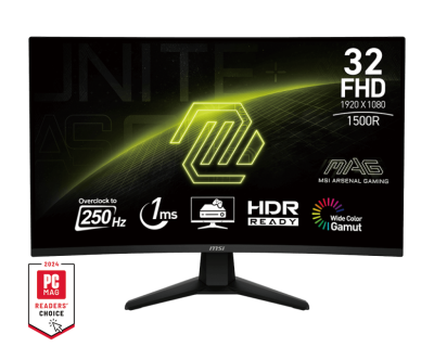MSI MAG32C6X 31.5" Gaming Monitor | Curved 1500R | 1920 x 1080
