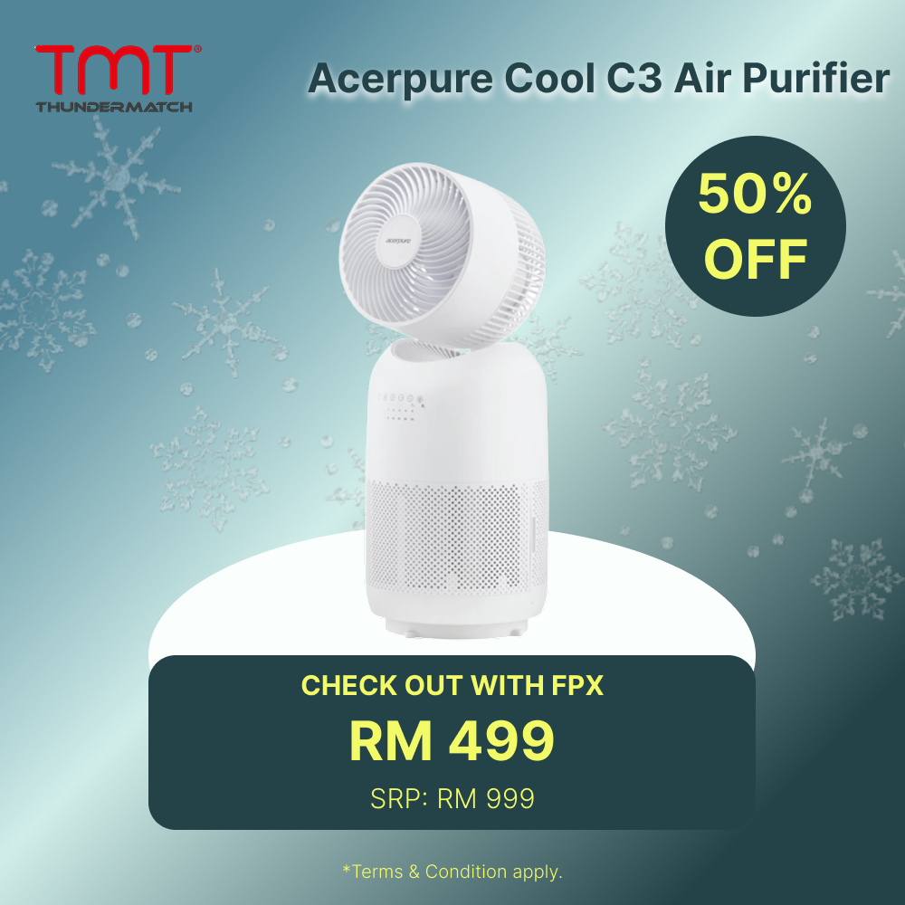 Acerpure Cool C3 | C3 AC333-10W 2-in-1 Air Purifier (White)
