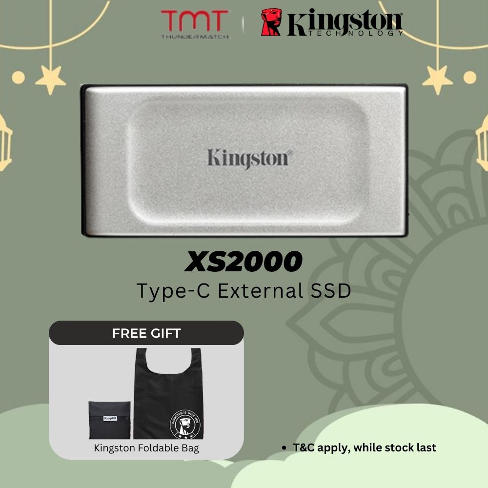 (FREE GIFT) Kingston XS2000 Type-C External SSD SXS2000