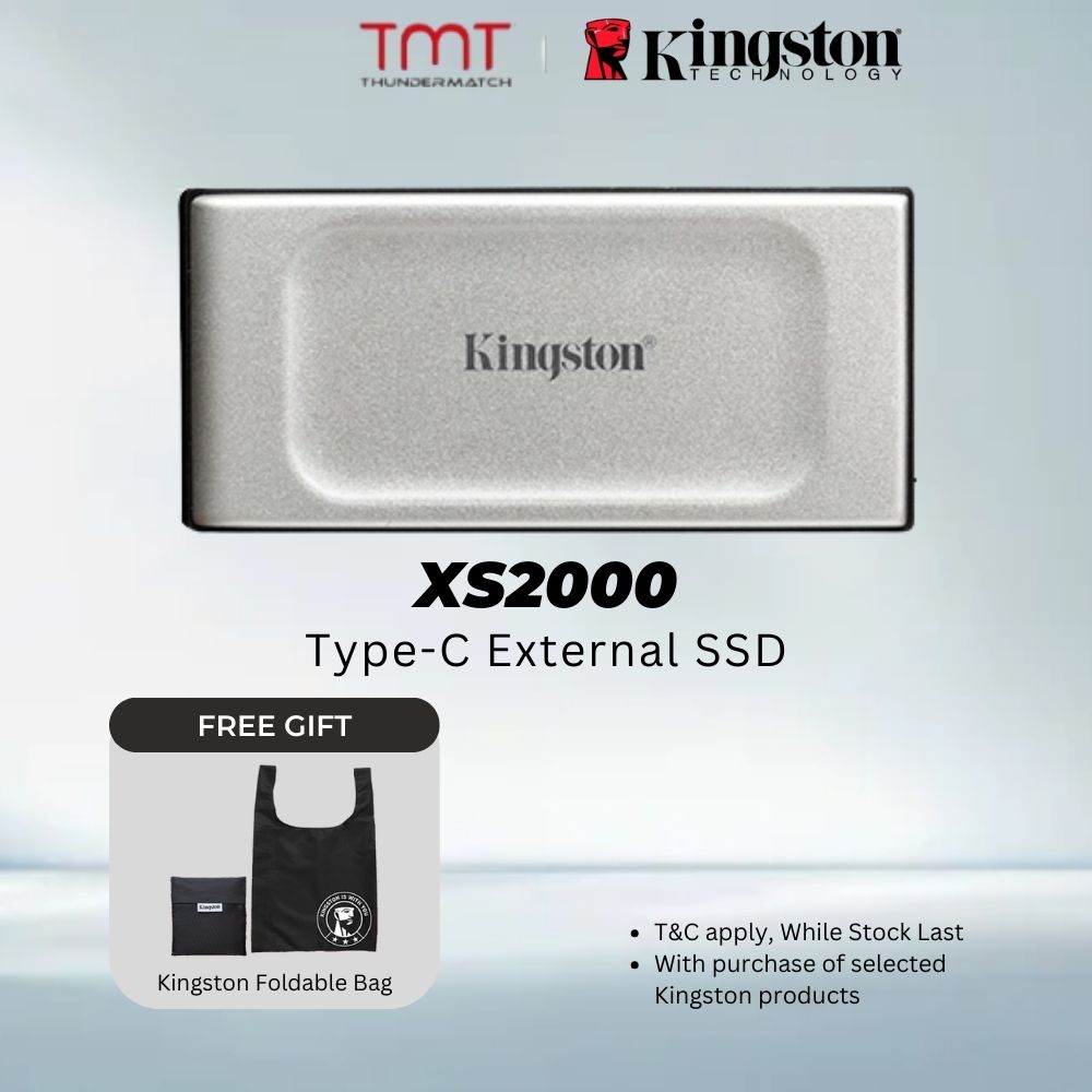 (FREE GIFT) Kingston XS2000 Type-C External SSD SXS2000