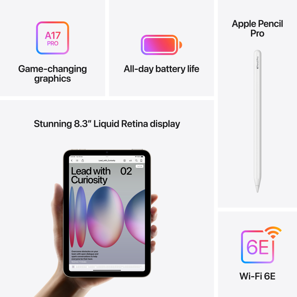 Apple iPad mini (A17 Pro)