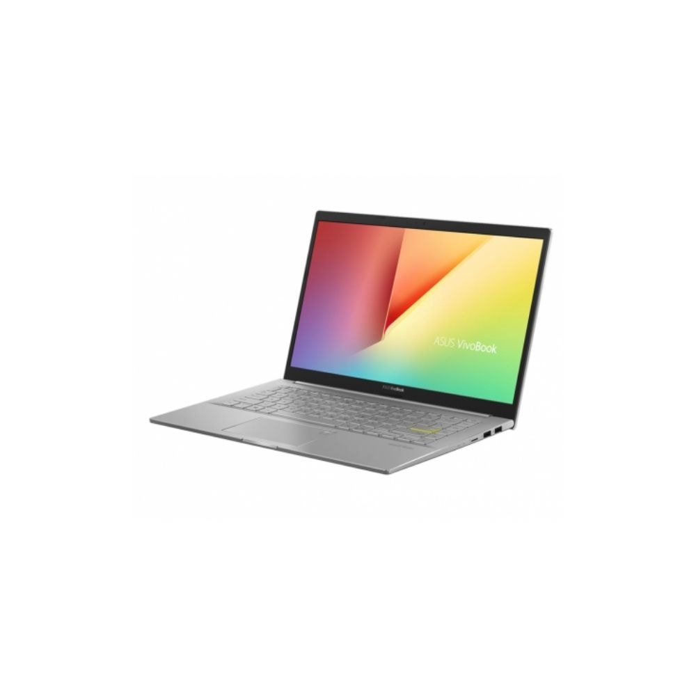 Asus Vivobook K413E-AAM1539TS Transparent Silver Laptop | Intel Core i5-1135G7 | 8GB RAM 512GB SSD | 14 FHD | W10 | FREE MS Office+Bag