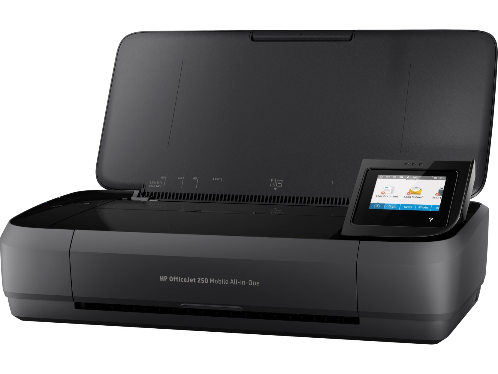 HP Officejet 250 AIO Mobile Printer | Print/Scan/Copy/Wireless Print | 10-sheet Feeder | 1Y Warranty