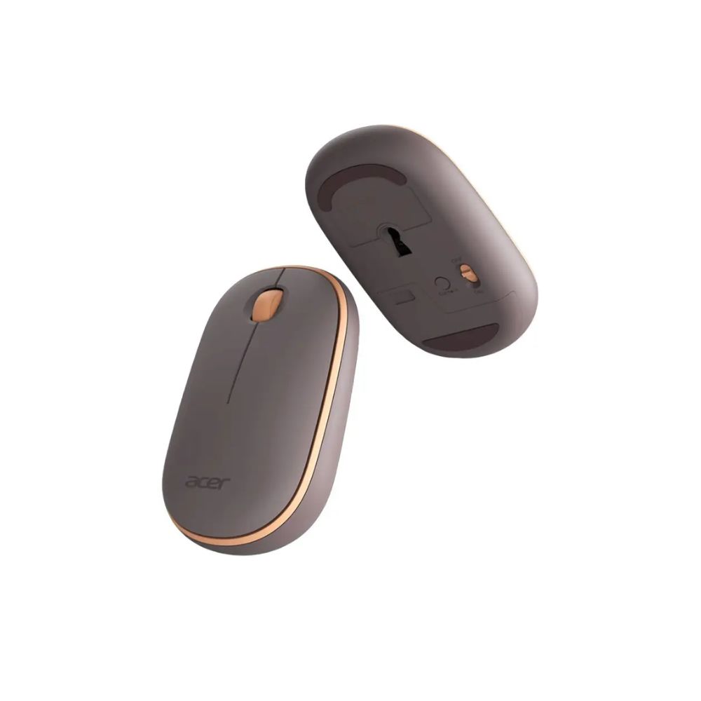 ACER BUBBLE WIRELESS MOUSE AMR100 (CARBON BLACK / BLUE / PEACH) | 1Y Warranty