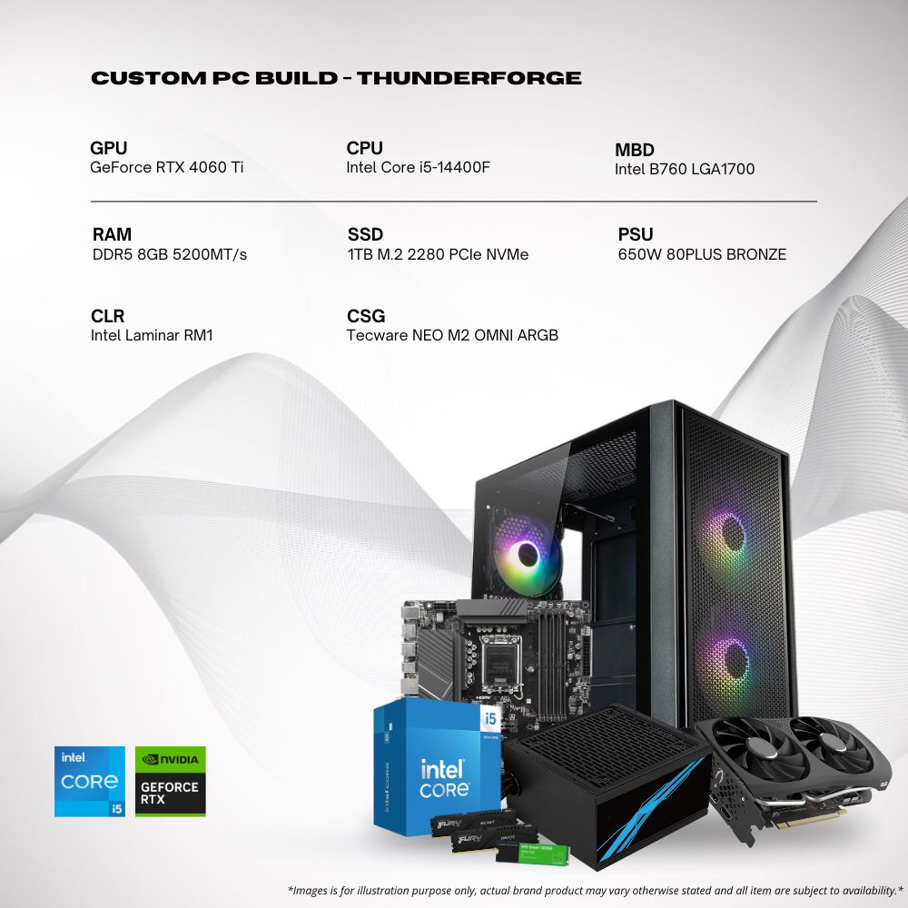 Custom PC Build - ThunderForge