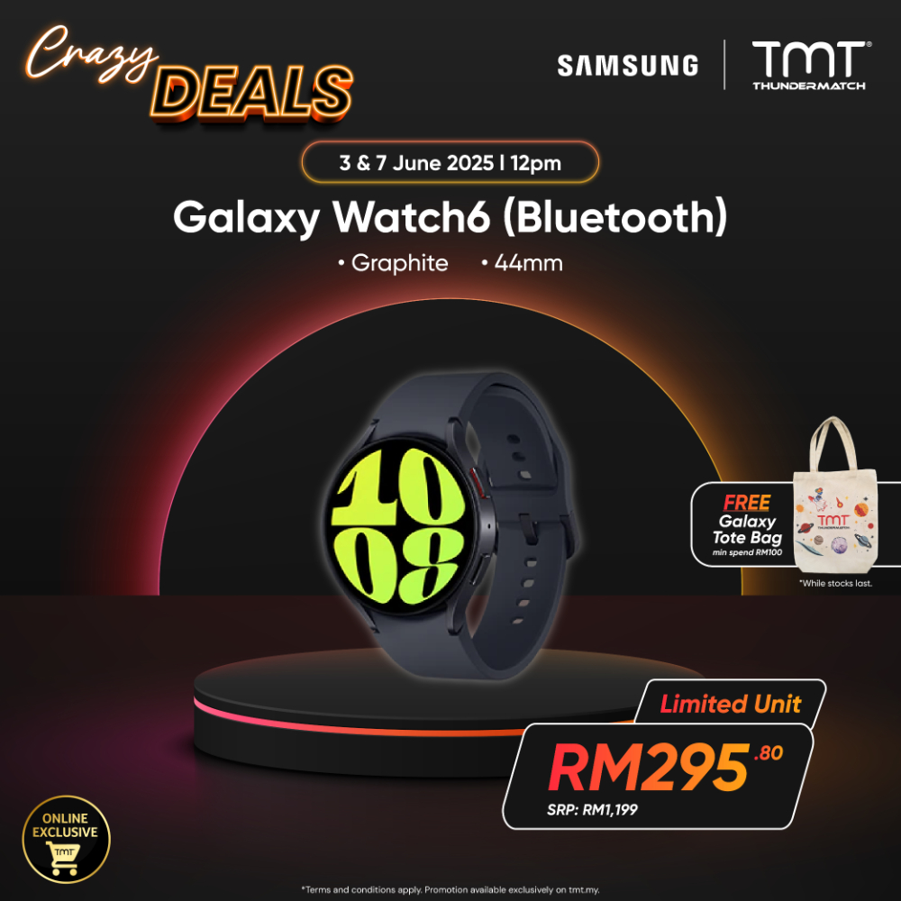 (Crazy Deals) SAMSUNG Galaxy Watch6 (Bluetooth, 44mm)