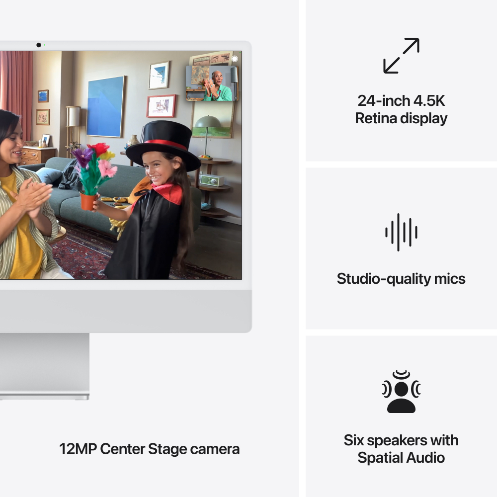 Apple 24-inch iMac with Retina 4.5K display M4 Chip