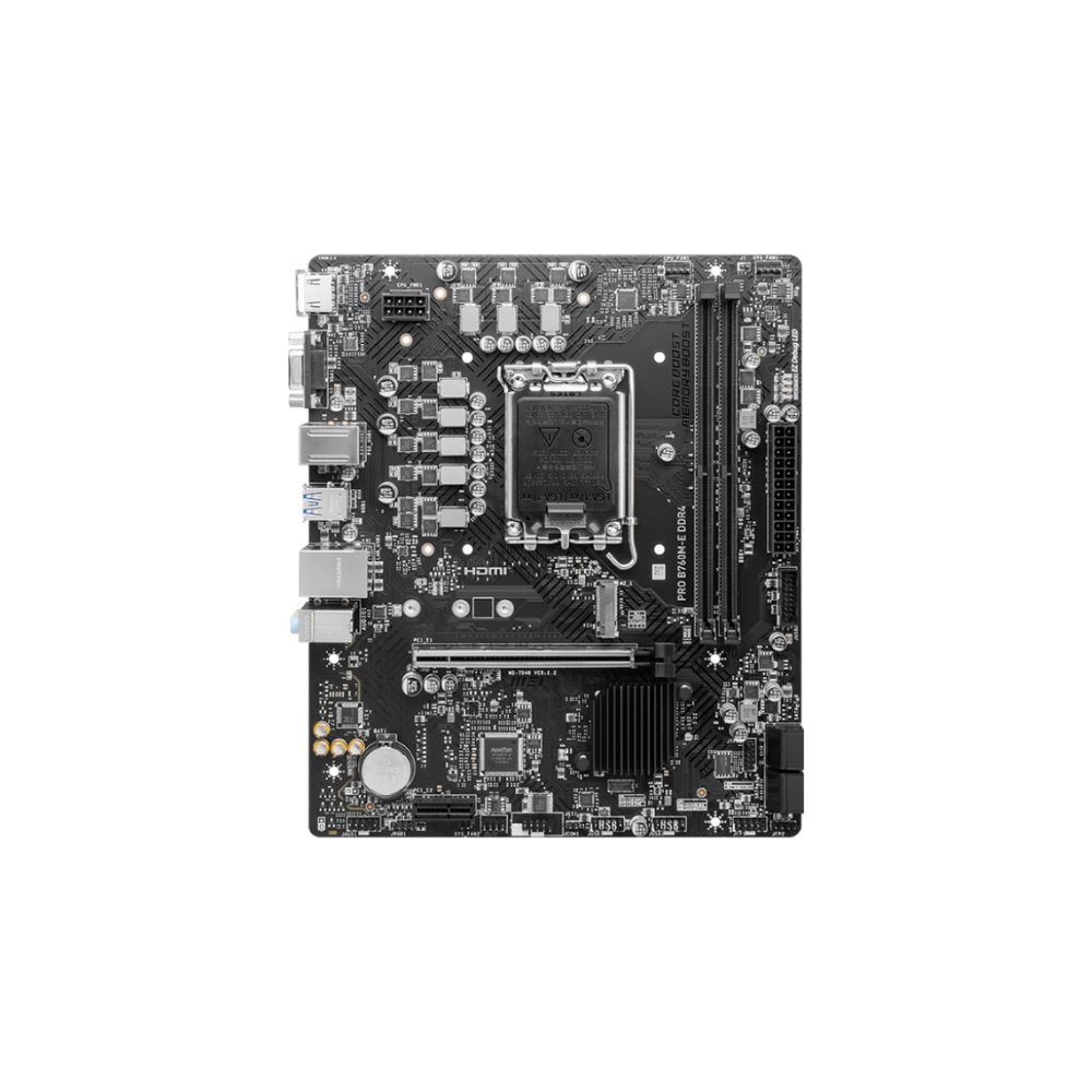 MSI Pro B760M-E DDR4 mATX Motherboard
