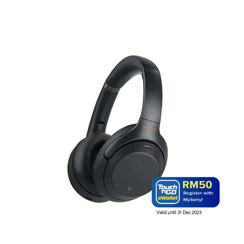 [TNG RM50] Sony WH-1000XM4 Wireless Noise Cancelling Headset - 1 Year Warranty