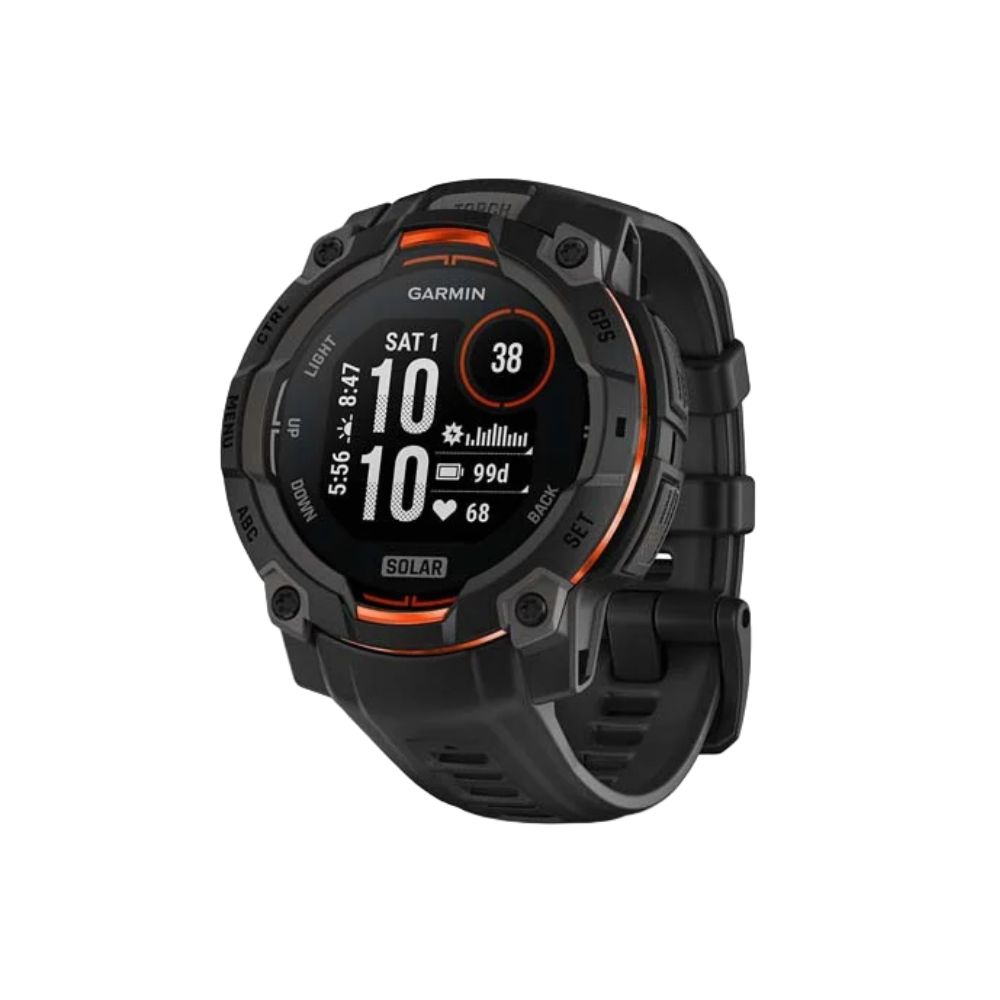 Garmin Instinct 3 Solar Rugged GPS Smartwatch