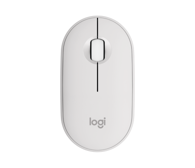 (Open Seal Unit) Logitech Pebble 2 Bluetooth Keyboard and Mouse Combo - White