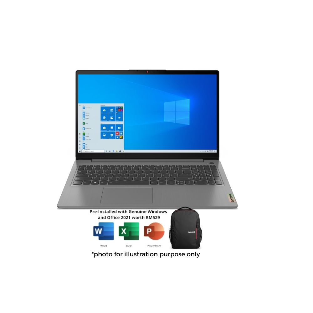 Lenovo IdeaPad 3 15ALC6 82KU01J1MJ Laptop | AMD Ryzen 5500U | 8GB RAM 512GB SSD | 15.6