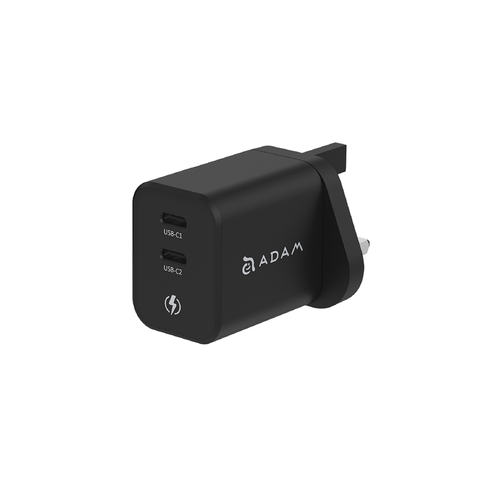 ADAM elements OMNIA X45A / X45C Dual Port Compact Wall Charger