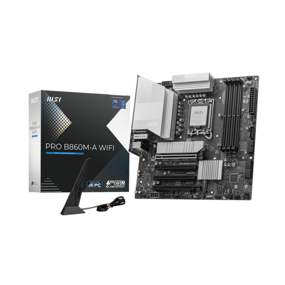 MSI Pro B860M-A WIFI mATX Motherboard