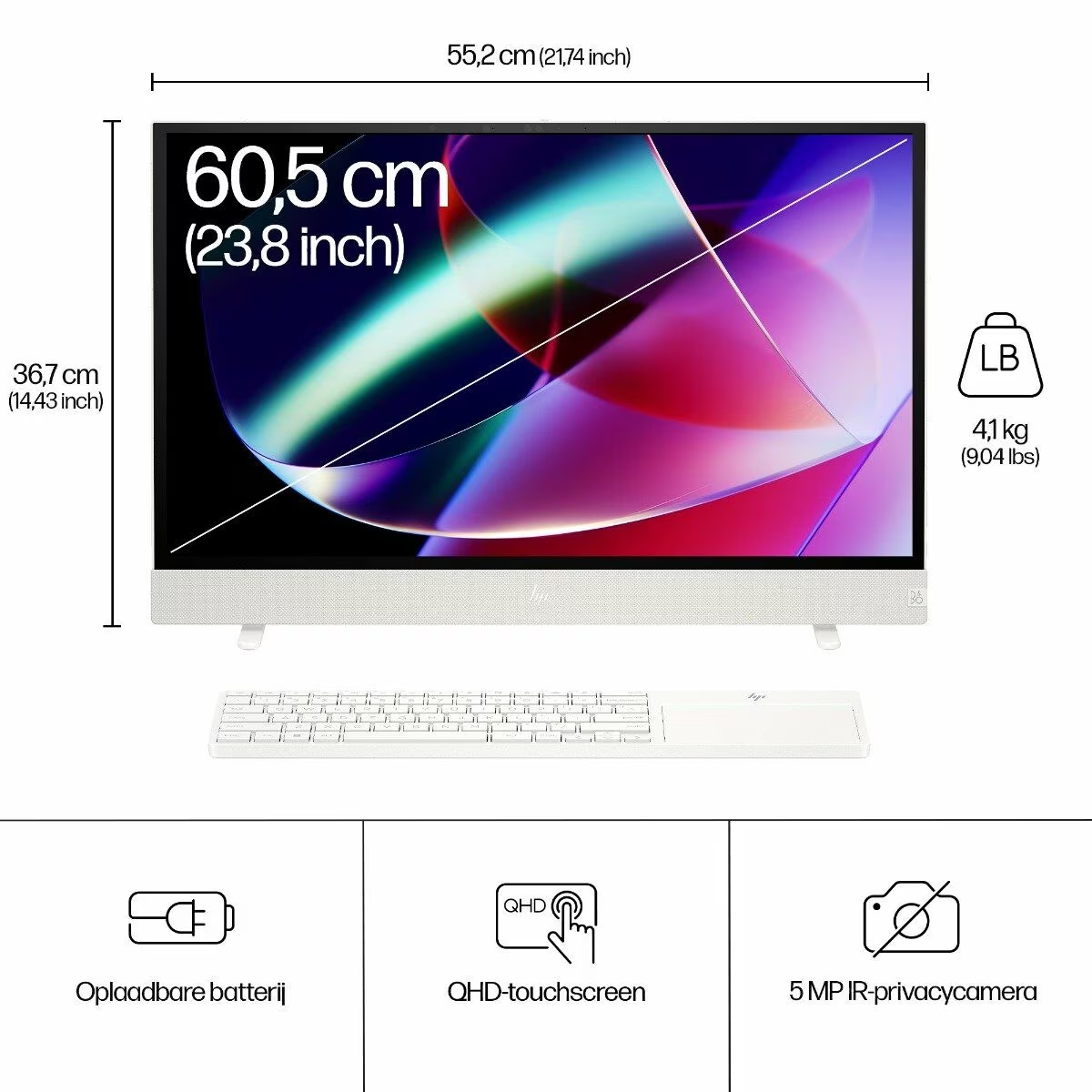 HP Envy Move AIO 24-cs0006d All in One PC | Intel Core i5-1335U
