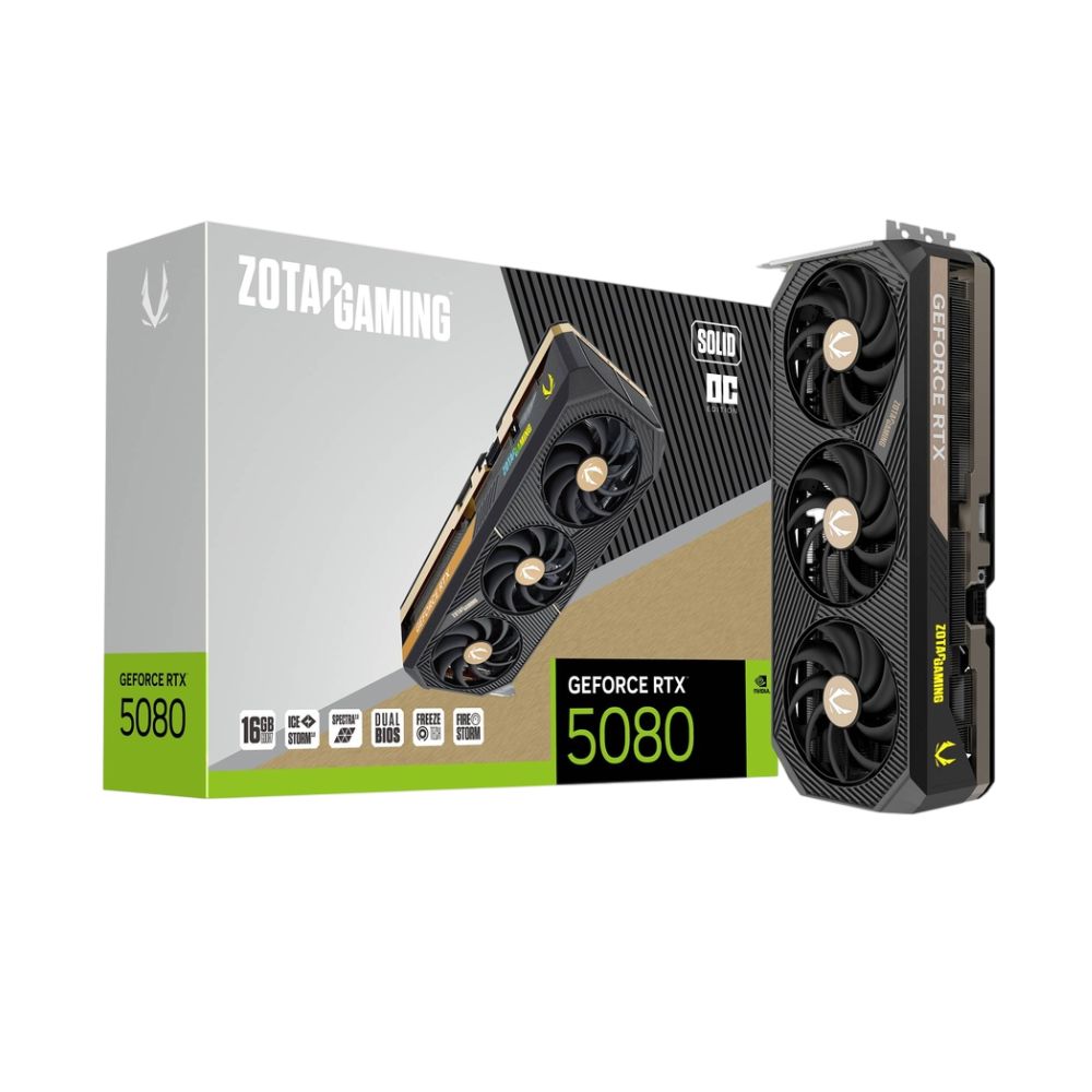 ZOTAC GAMING GeForce RTX 5080 SOLID OC