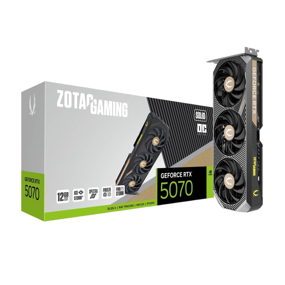 ZOTAC GAMING GeForce RTX 5070 SOLID OC