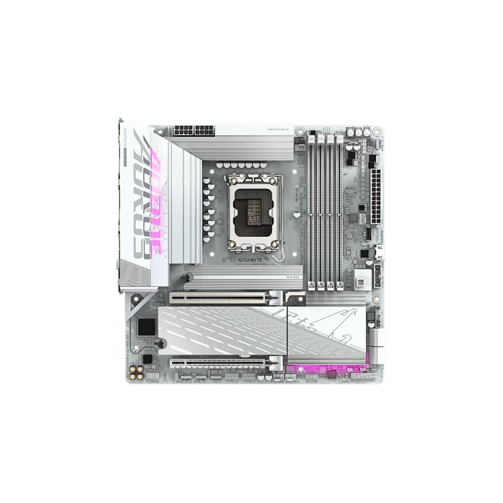 Gigabyte B860M AORUS Elite WIFI6E ICE mATX Motherboard