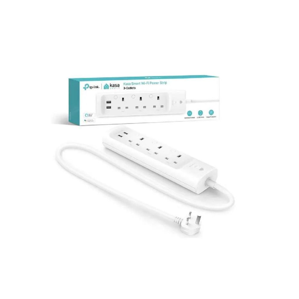 TP-Link KP303 3 Outlets Smart WiFi PowerStrip/2.4GHz (1 Year Warranty)