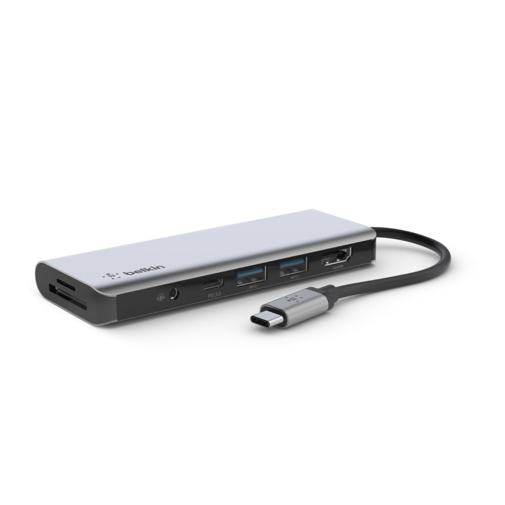 Belkin USB-C 7-in-1 Multiport Hub Adapter (AVC009btSGY)