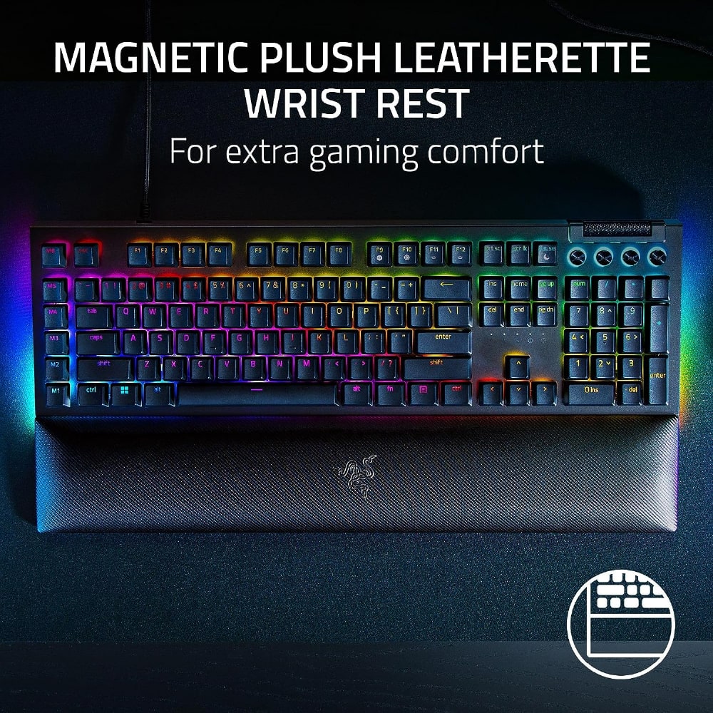 Razer BlackWidow V4 Wired Gaming Keyboard Apr